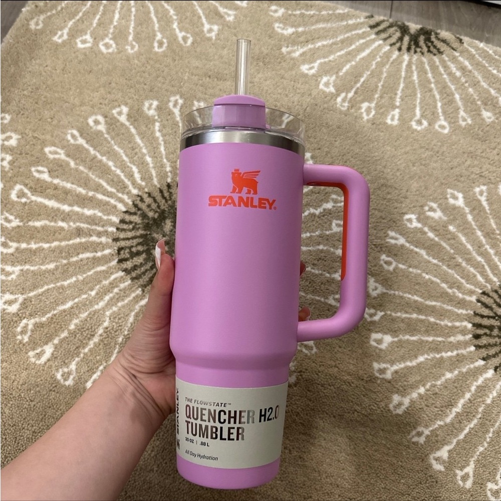 Stanley 30 oz Stainless Steel H2.0 Flowstate Quencher Tumbler Amethyst